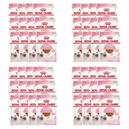 Karma dla kota ROYAL CANIN Kitten Instinctive w galaretce 48 x 85 g