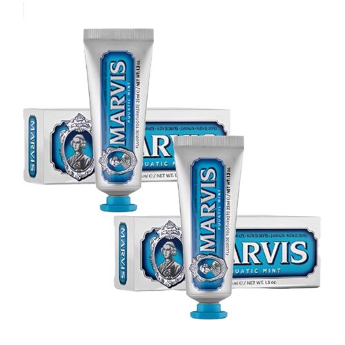 Pasta do zębów MARVIS Aquatic Mint 25 ml 2 szt.