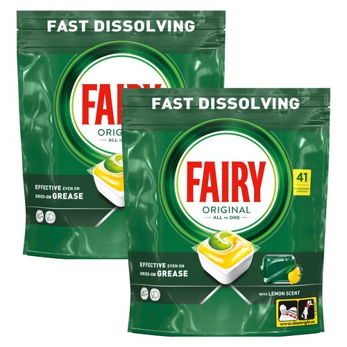 Kapsułki do zmywarki FAIRY Original All in One Lemon - 82 szt.