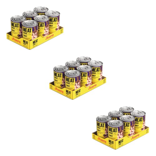 Karma dla psa JOSERA Meat Lovers Pure Indyk 18 x 800 g