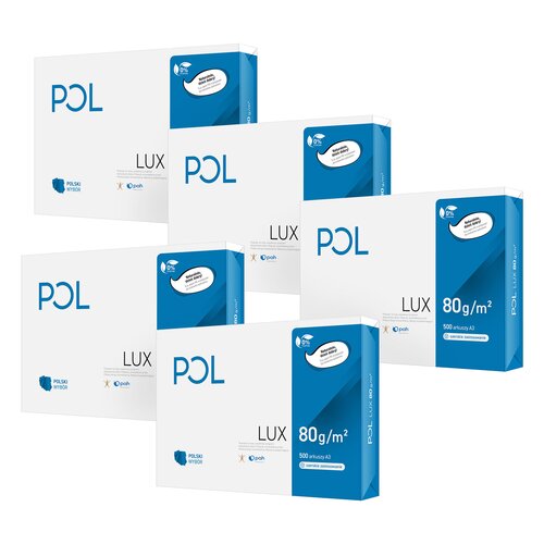 Papier do drukarki POLLUX A3 80g 5 x 500 arkuszy
