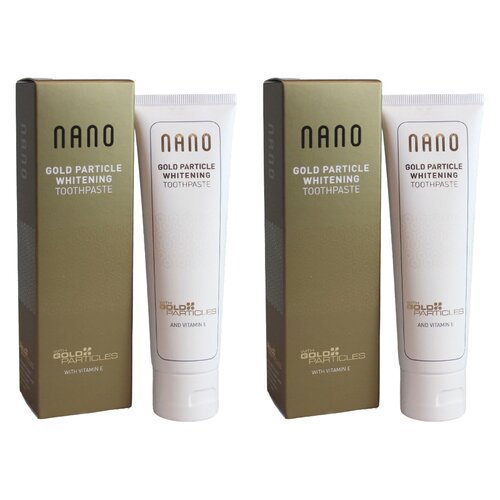 Pasta do zębów WHITEWASH Nano Gold Particle Whitening 75 ml 2 szt.