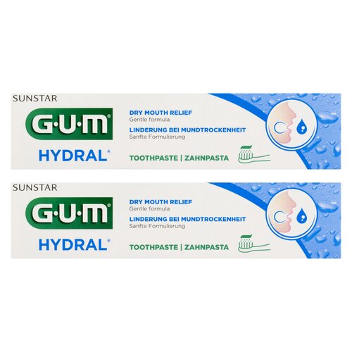 Pasta do zębów SUNSTAR GUM Hydral 75 ml 2 szt.