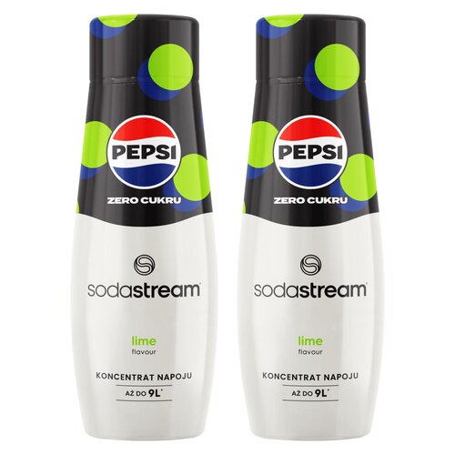 Syrop do saturatorów SODASTREAM Pepsi Max Limonka 2 x 440 ml