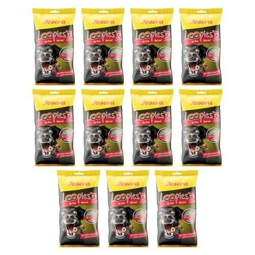 JOSERA Loopies Rind - przysmak dla psa z wołowiną -11 x 150g