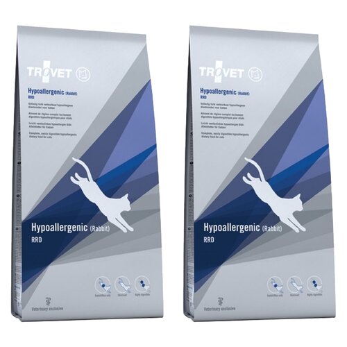 Karma dla kota TROVET Hypoallergenic Rabbit RRD z królikiem 2 x 3 kg