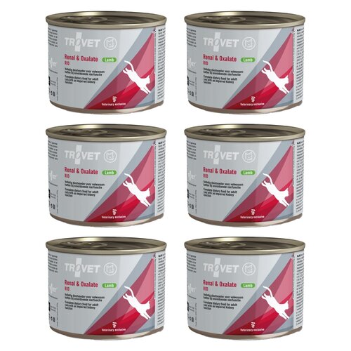 Karma dla kota TROVET RID Renal & Oxalate Jagnięcina 6 x 200 g