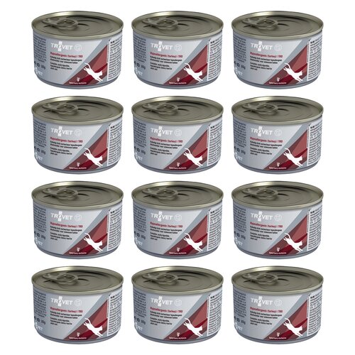 Karma dla kota TROVET Hypoallergenic TRD Turkey 12 x 200 g