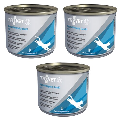 Karma dla kota TROVET Lamb LRD Jagnięcina 3 x 200 g