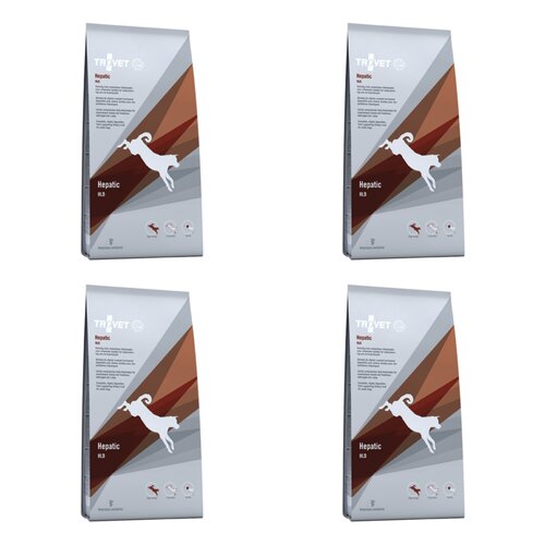 Karma dla psa TROVET Hepatic HLD Świeży kurczak 4 x 3 kg