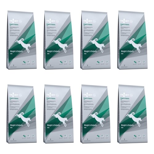 Karma dla psa TROVET Weight & Diabetic 8 x 3 kg