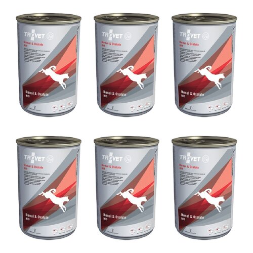 Karma dla psa TROVET Renal and Oxalate Kurczak 6 x 400 g