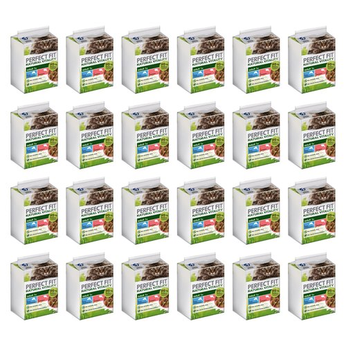 Karma dla kota PERFECT FIT Adult 1+ Ryba oceaniczna z łososiem (144 x 50 g)