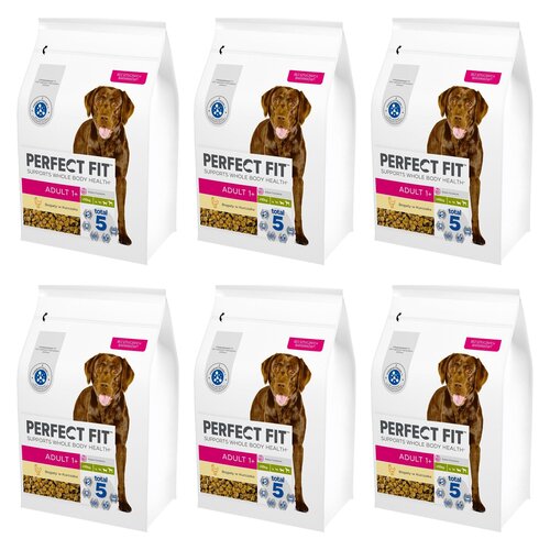 Karma dla psa PERFECT FIT Adult 1+ Kurczak 6 x 2.6 kg