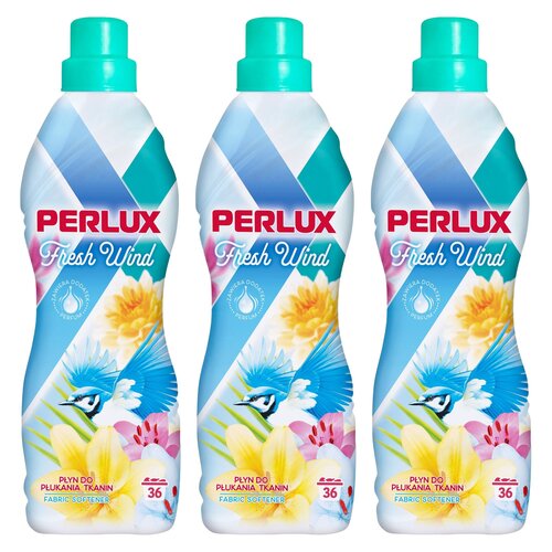 Płyn do płukania tkanin PERLUX Fresh Wind 3 x 900 ml