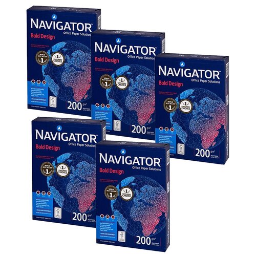 Papier do drukarki NAVIGATOR Bold Design A4 5 x 150 arkuszy