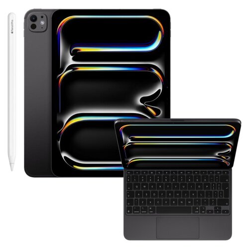 Tablet APPLE iPad Pro 11 5 gen. 2024 1 TB 5G Wi-Fi + Etui na iPad Pro 11 cali APPLE Magic Keyboard + Rysik APPLE Pencil Pro