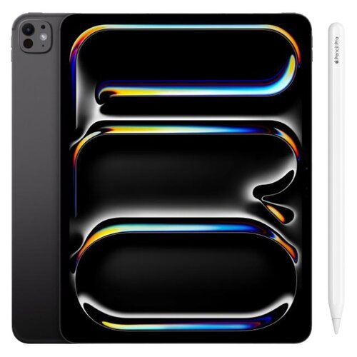 Tablet APPLE iPad Pro 13" 7 gen. 2024 2 TB 5G Wi-Fi Gwiezdna czerń + Rysik APPLE Pencil Pro