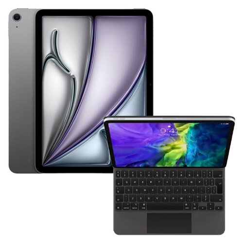 Tablet APPLE iPad Air 11 6 gen. 2024 128 GB Wi-Fi + Etui na iPad Air / iPad Pro APPLE Magic Keyboard