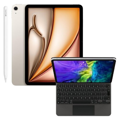 APPLE iPad Air 11 6 gen. 2024 128 GB Wi-Fi + Etui na iPad