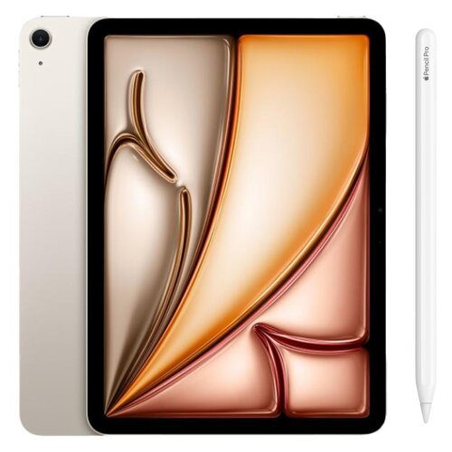 Tablet APPLE iPad Air 11 6 gen. 2024 256 GB Wi-Fi + Rysik APPLE Pencil Pro