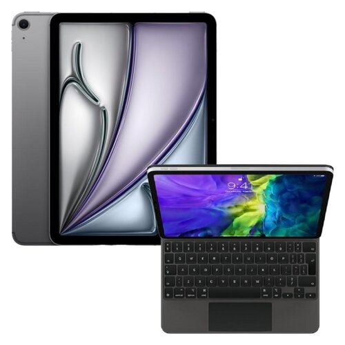 Tablet APPLE iPad Air 11 6 gen. 2024 512 GB 5G Wi-Fi + Etui na iPad Air / iPad Pro APPLE Magic Keyboard