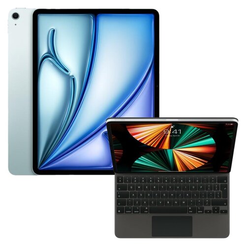 Tablet APPLE iPad Air 13 6 gen. 2024 128 GB Wi-Fi + Etui na iPad Pro APPLE Magic Keyboard