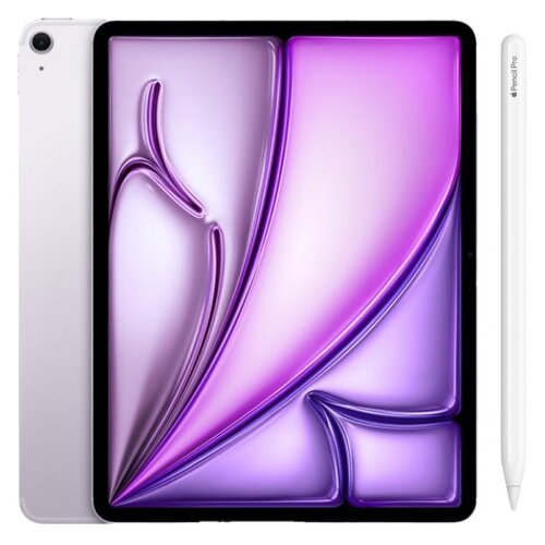 Tablet APPLE iPad Air 13" 6 gen. 2024 128 GB 5G Wi-Fi Fioletowy + Rysik APPLE Pencil Pro