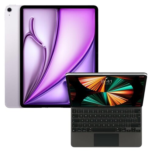 Tablet APPLE iPad Air 13 6 gen. 2024 256 GB 5G Wi-Fi + Etui na iPad Pro APPLE Magic Keyboard