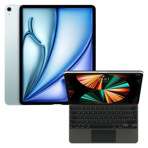Tablet APPLE iPad Air 13 6 gen. 2024 1 TB 5G Wi-Fi + Etui na iPad Pro APPLE Magic Keyboard