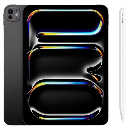 Tablet APPLE iPad Pro 11" 5 gen. 2024 Nanoglass 2 TB Wi-Fi Gwiezdna czerń + Rysik APPLE Pencil Pro
