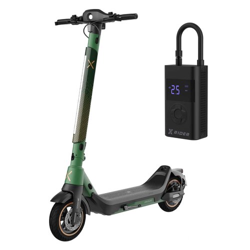 Hulajnoga elektryczna CECOTEC Bongo X65 Connected 65km 500W 10'' Zielony + Pompka rowerowa XRIDER z funkcją powerbank XR00AP01
