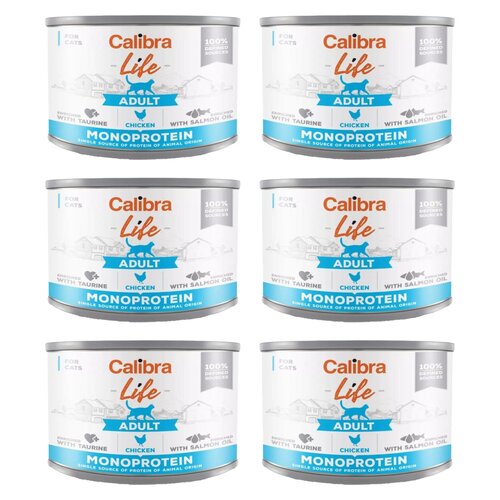 Karma dla kota CALIBRA Life Kurczak 6 x 200 g