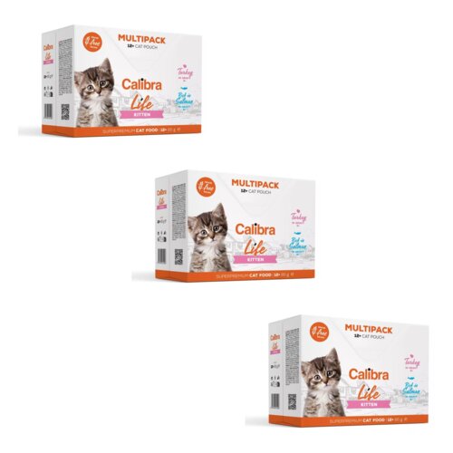 Karma dla kota CALIBRA Lifepouch Multipack (36 x 85 g)