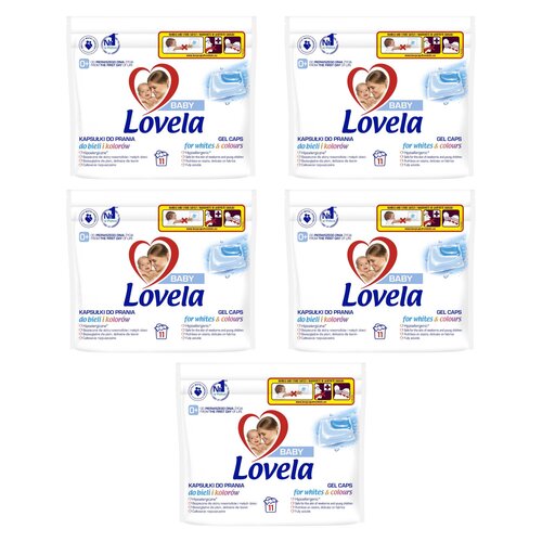 Kapsułki do prania LOVELA Baby Uniwersalne - 55 szt.