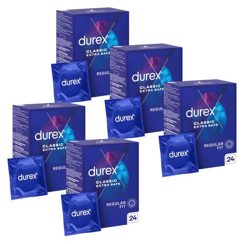 Prezerwatywa DUREX Classic Extra Safe 5 x 24 szt.