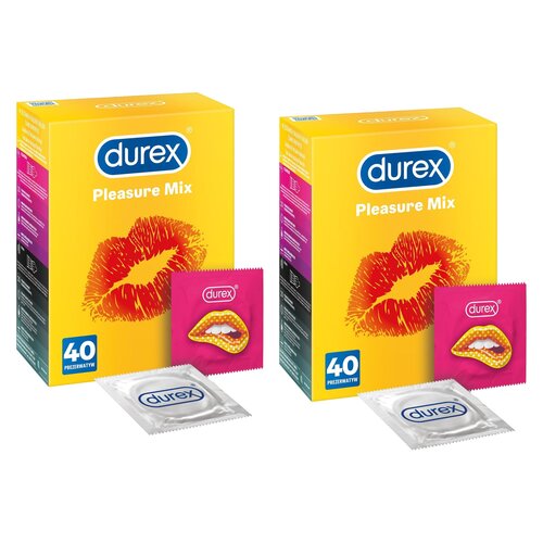 Prezerwatywa DUREX Pleasure Mix 2 x 40 szt.