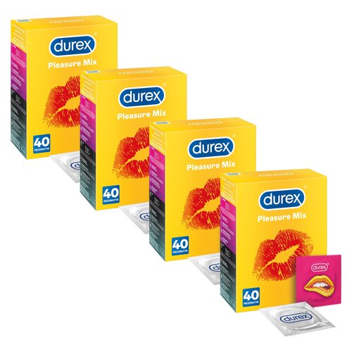 Prezerwatywa DUREX Pleasure Mix 4 x 40 szt.
