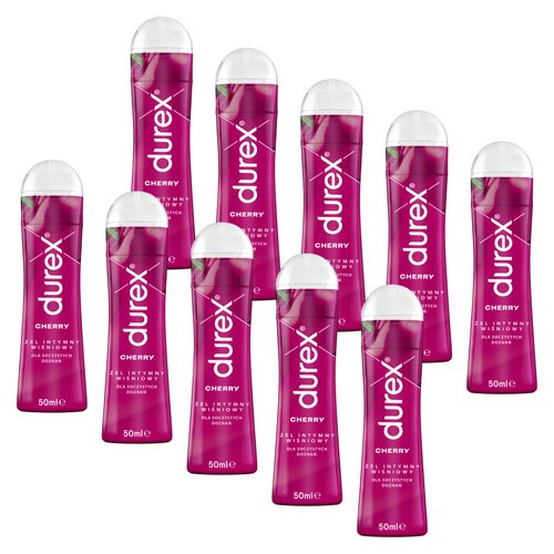 Żel intymny DUREX Wiśniowy 10 x 50 ml