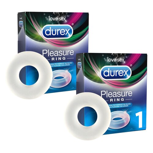 Pierścień erekcyjny DUREX Pleasure Ring 2 szt.