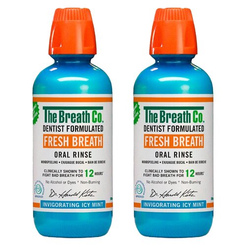 Płyn do płukania jamy ustnej THE BREATH CO Mroźna Mięta 2 x 500 ML