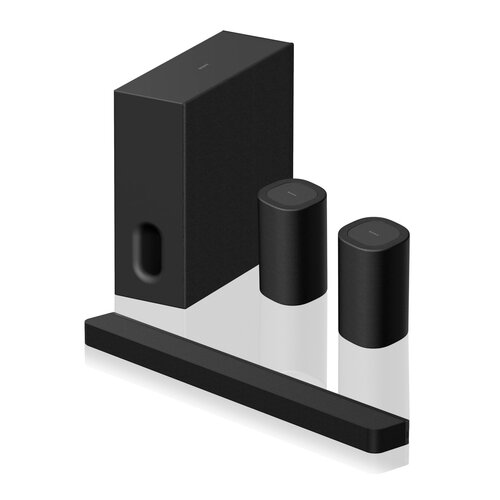 Soundbar SONY BRAVIA Theatre Bar 8 HT-A8000 Czarny 5.0.2-kanałowy, 8K HDR, Dolby Atmos, DTS:X, Wi-Fi,  BT, AirPlay + Subwoofer SONY SA-SW7 Czarny + Kolumny głośnikowe SONY SA-RS8 Czarny (2 szt.)