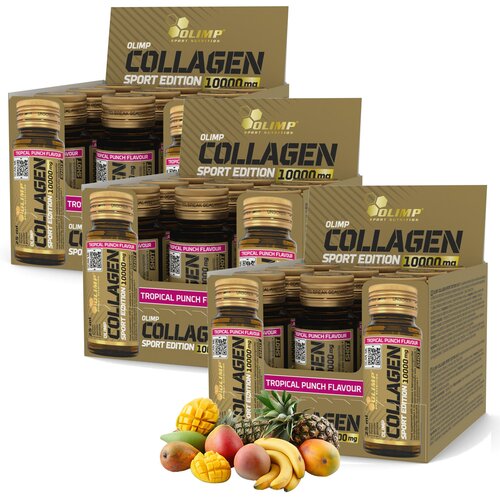 Kolagen OLIMP Collagen Sport Edition Shot Tropikalny 27 x 25 ml
