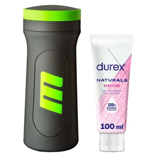 Masturbator BLUSH M for Men M2 Superior Stroker + Żel intymny DUREX Sensitive 100 ml
