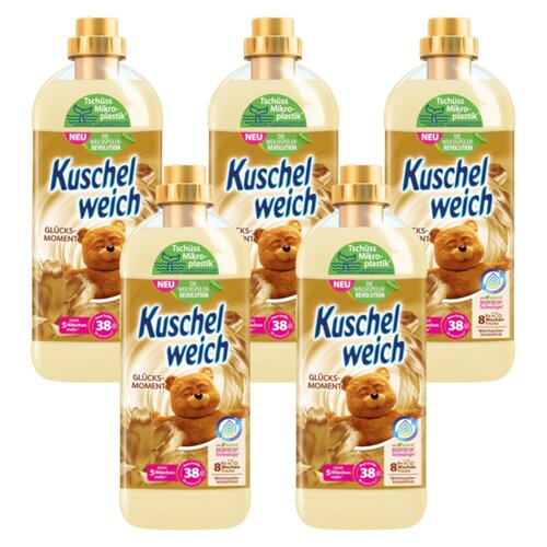 Płyn do płukania KUSCHELWEICH Glucksmoment Złoty 5 x 1000 ml