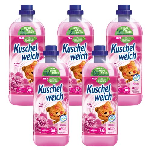 Płyn do płukania KUSCHELWEICH Pink Kiss Różowy 5 x 1000 ml