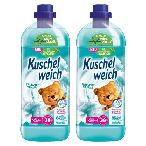 Płyn do płukania KUSCHELWEICH Frischetraum Turkusowy 2 x 1000 ml