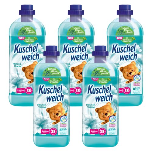 Płyn do płukania KUSCHELWEICH Frischetraum Turkusowy 5 x 1000 ml