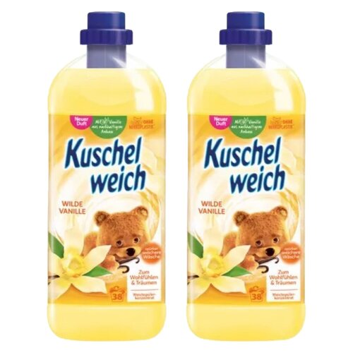 Płyn do płukania KUSCHELWEICH Wilde Vanille Żółty 2 x 1000 ml
