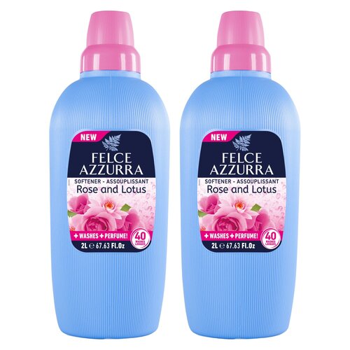 Płyn do płukania FELCE AZZURRA Róża i Lotos 2 x 2000 ml